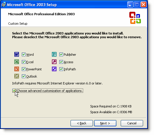 microsoft office 2003 professional edition