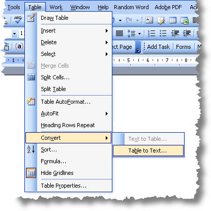 converting mailing list from excel to word for labels