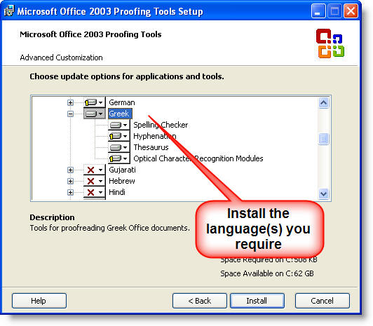 MS Office Proofing Tools 2007 (The Joker) setup free