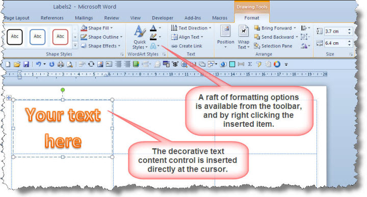 text wrap around clip art word 2007 - photo #13