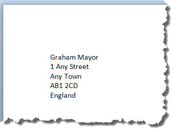 Letter Envelope Address Template from www.gmayor.com